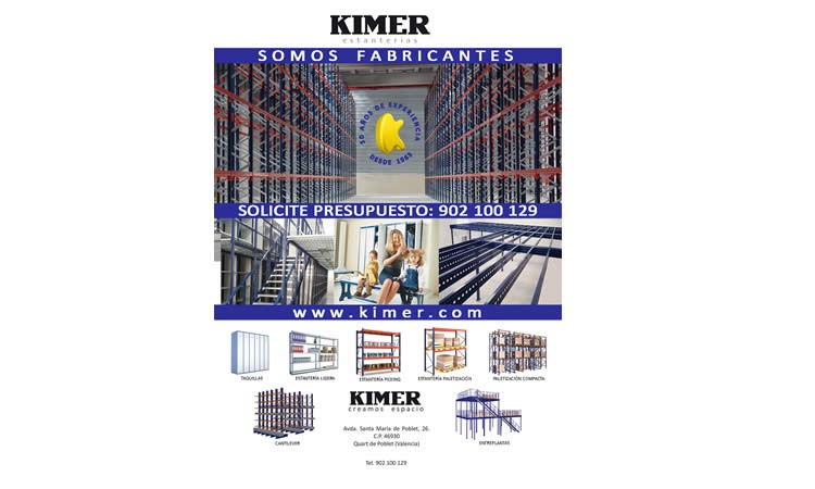 KIMER sera présent pour la sixième année consécutive à EMPACK & LOGISTICS 2017 à Madrid