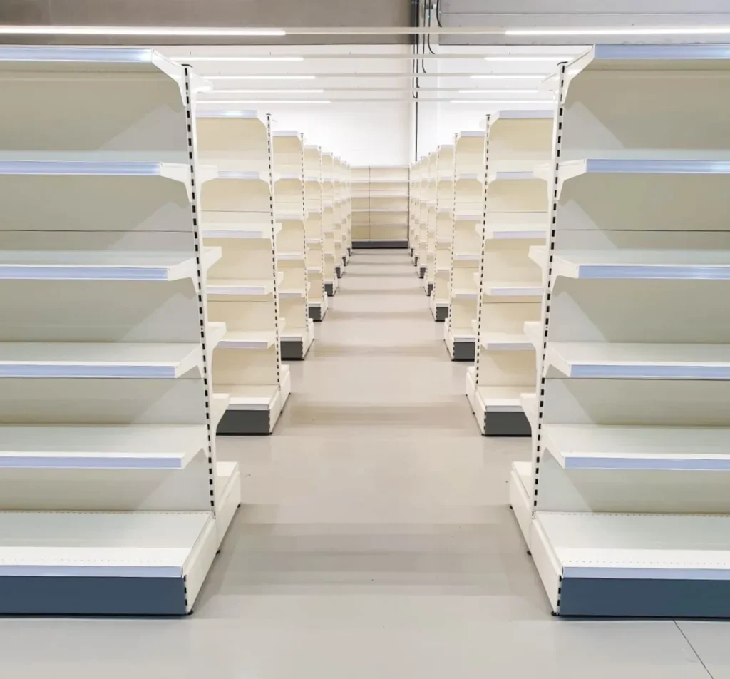 Estanterias de comercio