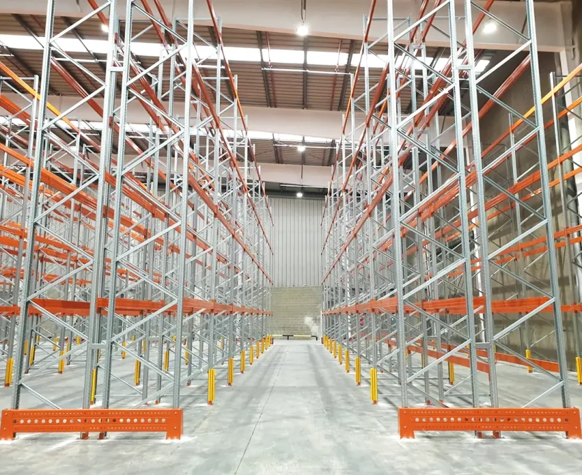 Estanteria de paletizacion acabado pregalva Kimer