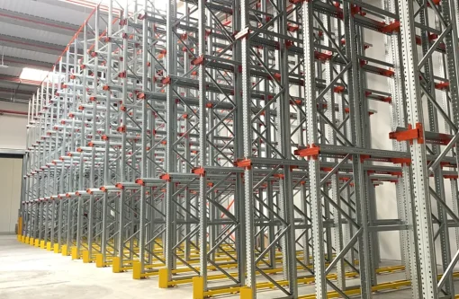 Estanteria de paletizacion compacta Kimer