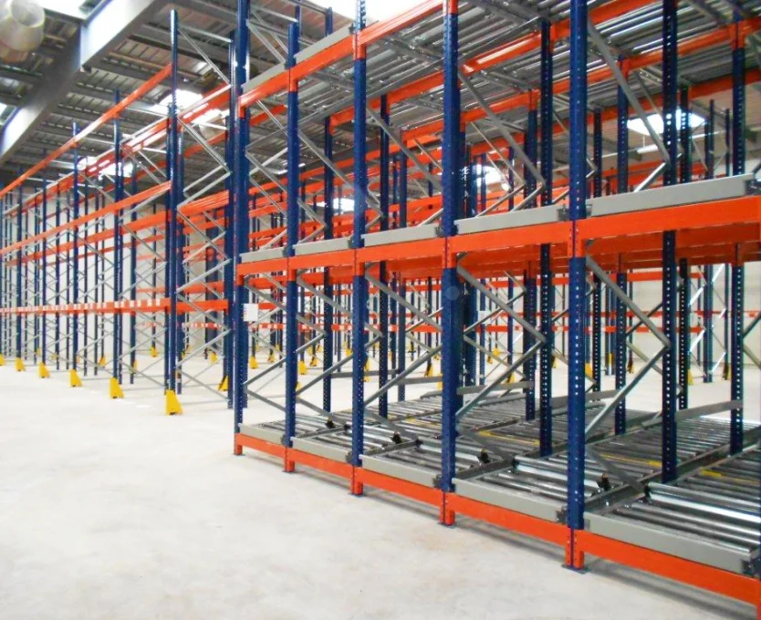 Estanteria de paletizacion dinamica Kimer