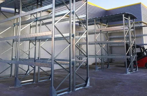 Estanteria galvanizada en caliente para palets (1)