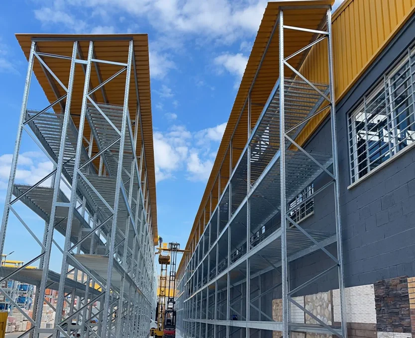 Estanteria galvanizada en caliente