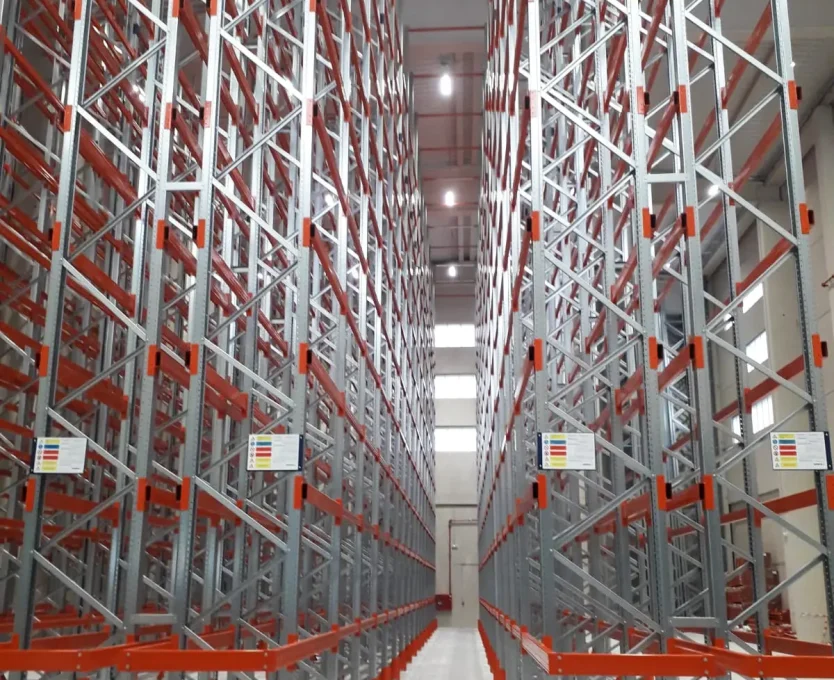 Estanterias de paletizacion convencional de KIMER