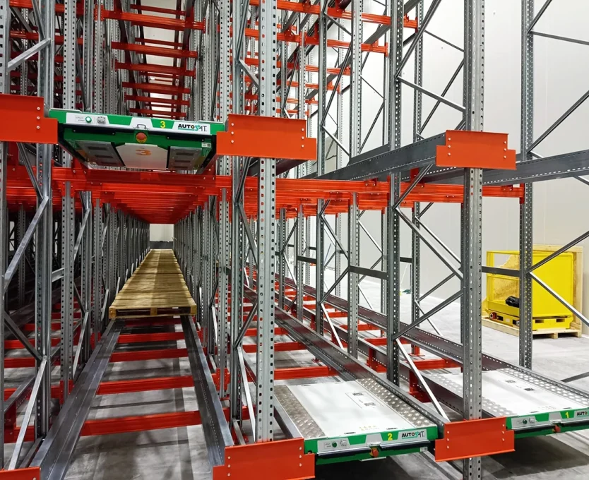 Paletizacion con shuttle