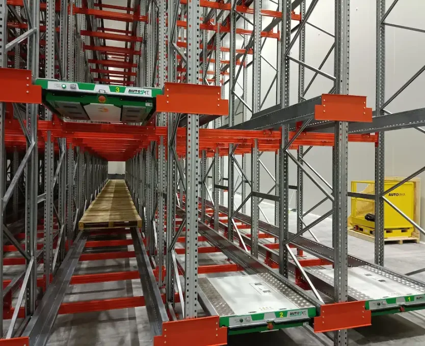 Paletizacion con shuttle