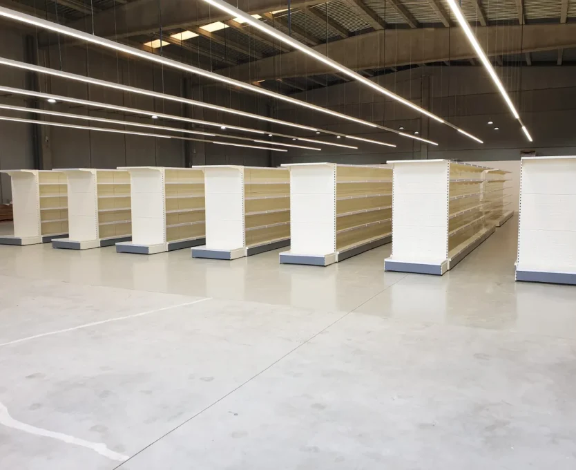 Proyecto estanterias para comercio KIMER
