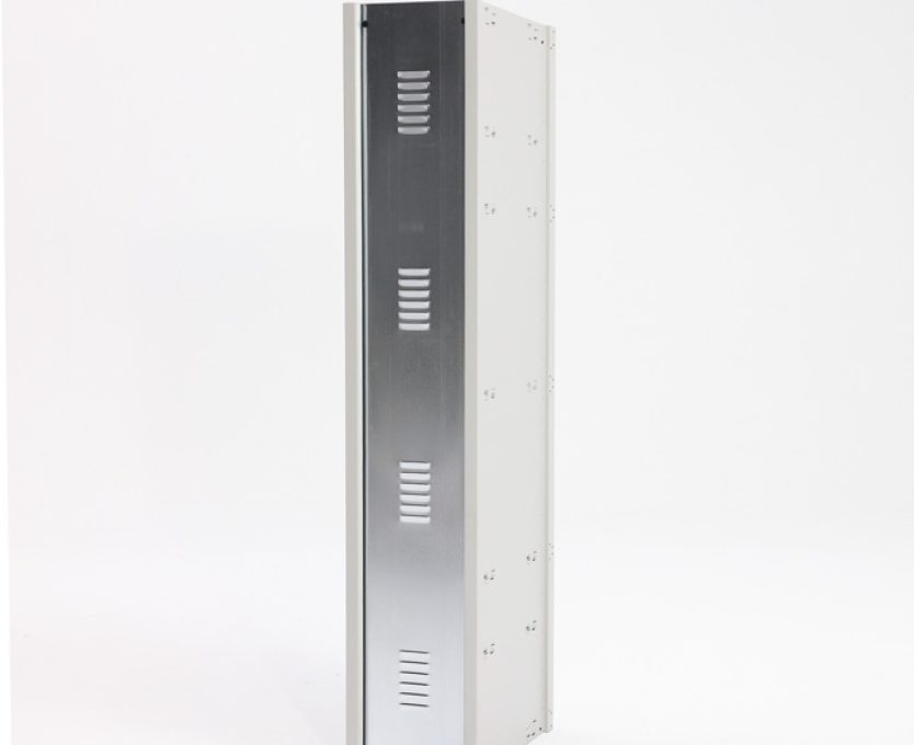 Taquilla para vestuario vista trasera