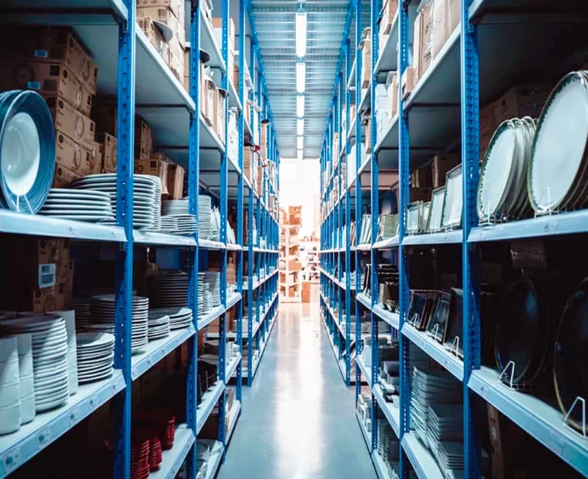 Estanteria easy rack evolucion con pasillos elevados KIMER