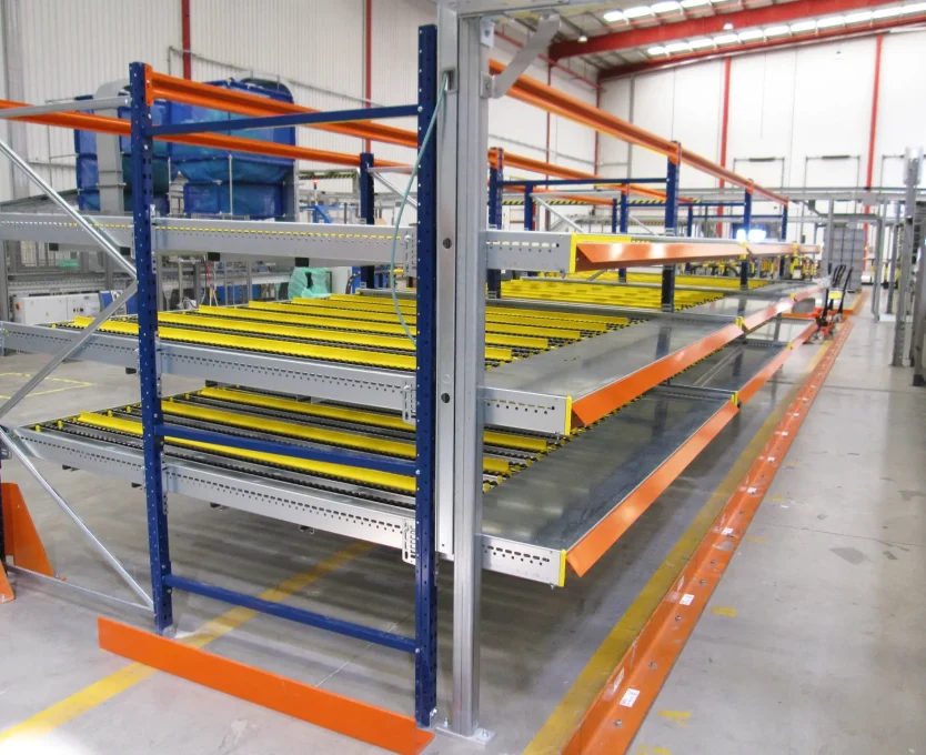 Estanteria picking carton flow kimer