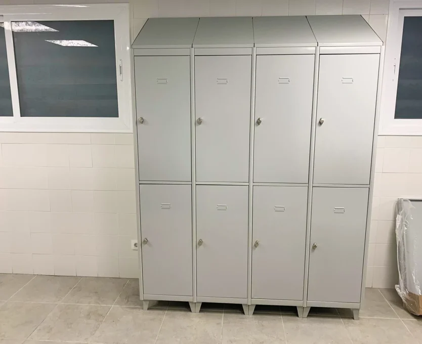 Taquillas metalicas biplaza